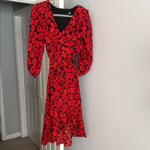 Jason Wu Floral Midi Dress - NWOT Size Medium